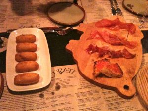 Curate's tapas.